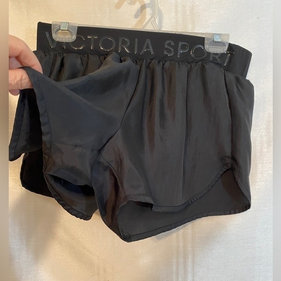 NWOT Victoria Sport Running Shorts Black Ladies Med - Picture 5 of 8